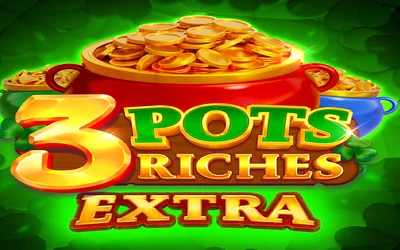 3 Pots Riches Extra: Hold and Win social game interface